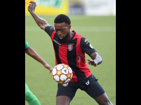 File
Kimani Arbourine (above) scored the equaliser for Arnett Gardens.