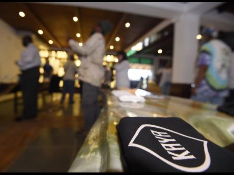 Credit: File The Kaya logo on display at the opening of the herbhouse in Ocho Rios in 2018.