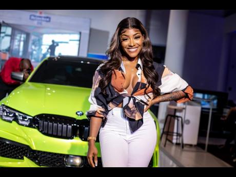 Influencer Sue-Ann ‘Petite-Sue’ Gordon-Pitter showed up and showed out her beautiful smile during the Heineken 0.0 Zero the Drive event.