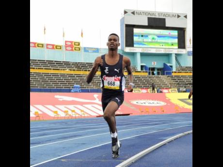 J’Voughnn Blake of Jamaica College