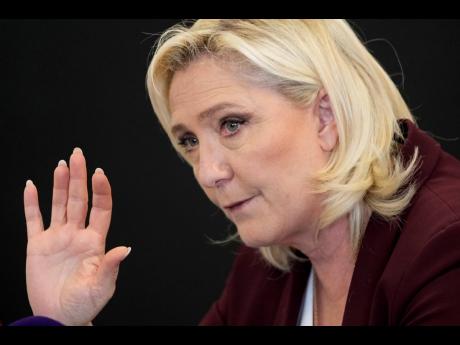 French far-right leader Marine Le Pen.