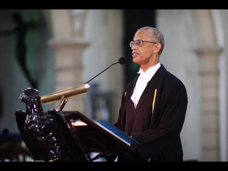 Justice Patrick Brooks, president of the Court of Appeal.
