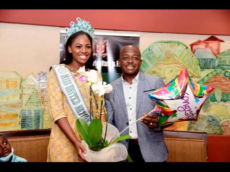 Credit: Contributed Minister of Agriculture and Fisheries Pearnel Charles Jr and Toni Ann Lalor, Ms United Nations 2022.