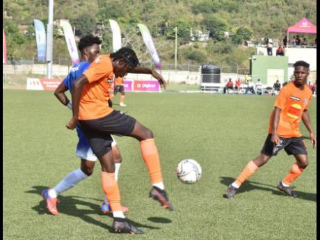 Credit: Kenyon Hemans
Action from the last Jamaica Premier League encounter between Tivoli Gardens and Mount Pleasant at the UWI-JFF Captain Horace Burrell Centre of Excellence.