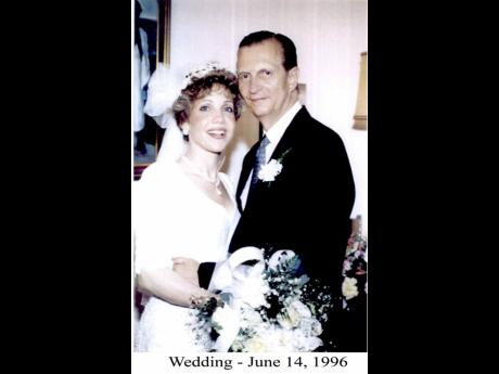 Credit: File Edward and Carla Seaga on their wedding day on June 14, 1996