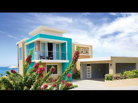 This villa appears out of nowhere with its bold architectural display.