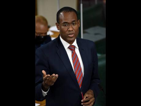 Dr Nigel Clarke, minister of finance and the public service.