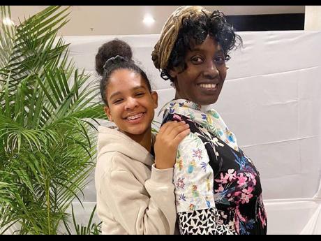 Teen actress Kai-Alana O’Connor and Andrea ‘Delcita’ Wright.