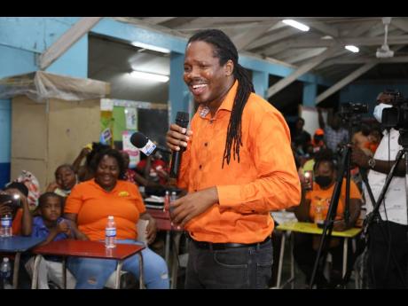PNP Spokesperson Damion Crawford.