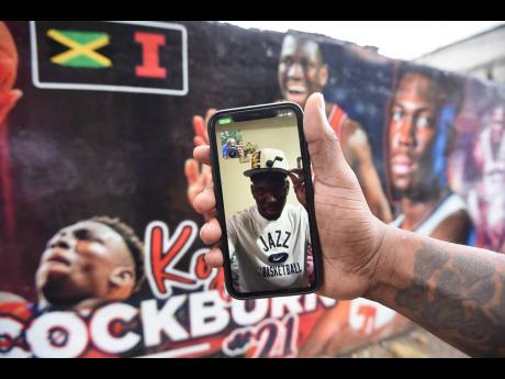 Credit: Ian Allen/Photographer An elated Kofi Cockburn speaking to The Gleaner via a video call yesterday.