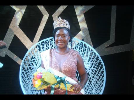 Miss Hanover Festival Queen 2022 Marieka Shaw is a medical student at The University of the West Indies.