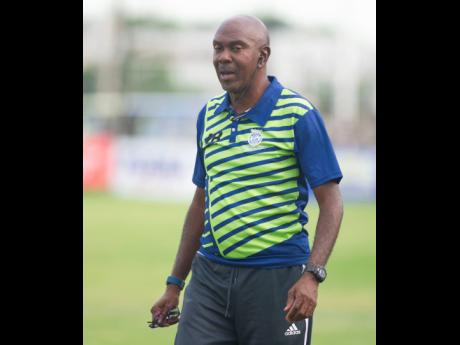 Harbour View’s head coach Ludlow Bernard.