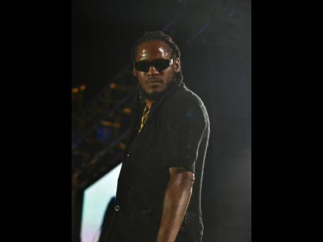 Top performer Aidonia brought to the stage stars on the rise Posh Morris and Tanso. 