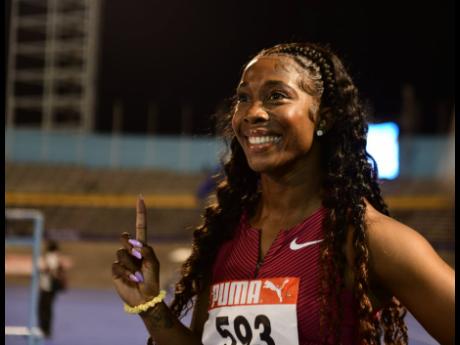 Credit: Gladstone Taylor/Multimedia Photo Editor Shelly-Ann Fraser-Pryce