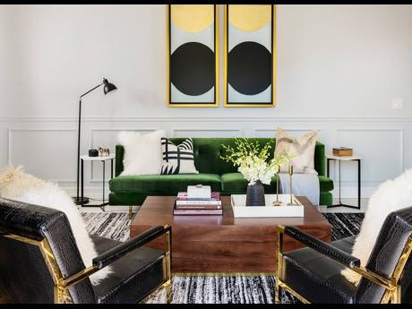 Credit: Ricardo Mejia This sleek renovation, done in Fort Lauderdale, is sure to have others ‘green’ with envy of this space!