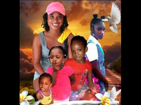 The Cocoa Piece five who were slaughtered by Rushane Barnett, their cousin.