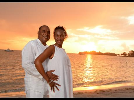 Credit: Contributed Topaz Kirlew with the love of her life, Dr Michael Gayle. “They call me Independence baby. Some of them knew my mother when she was expecting me or when I was just a baby, but it’s always amazing how excited and happy they are about it,” said Kirlew.