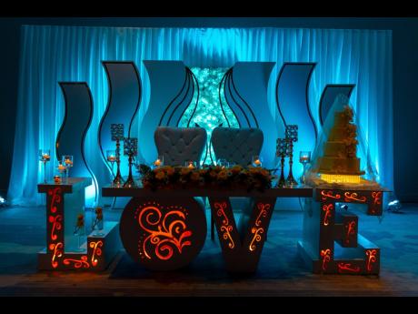 Love was definitely in the air for Dwayne and Safari. 