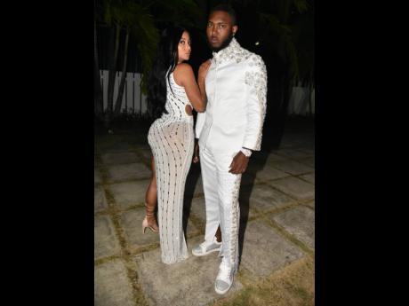 Credit: Kenyon Hemans Lepremier Miami Suits owner-designer Mike Marshall and his other half, Marie Hart, certainly had a couple style tricks up their sleeves.