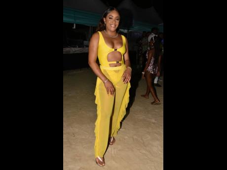 Credit: Kenyon Hemans A bright spark, Tiffany Baxter wore something that best matched her personality.