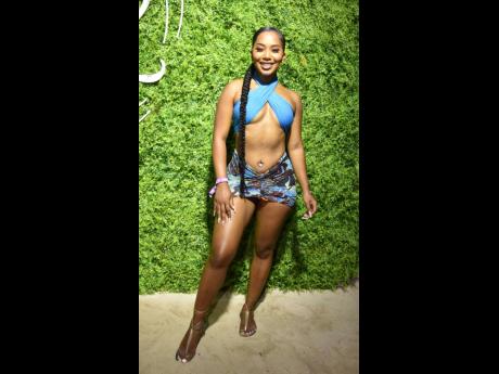 Credit: Kenyon Hemans Abs,style and a smile. Anika Turner delivered them all.