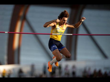 Armand Duplantis of Sweden.