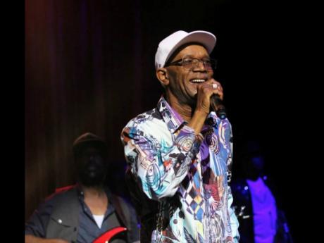 Credit: File Beres Hammond in performance at Reggae Sumfest last month, shortly after which he left the island to start his Solid Love tour in the United States.