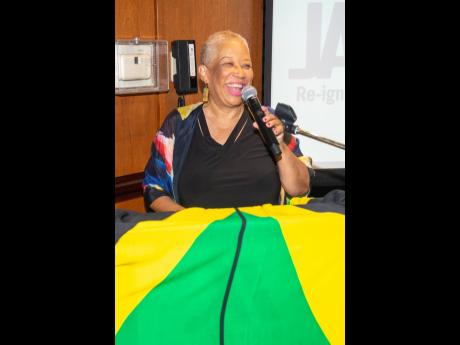 Credit: Contributed Sandra Whiting, master of ceremonies, speaker and poet.