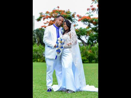 Credit: Contributed Introducing the lovely newly-weds, Mr and Mrs Davidson.