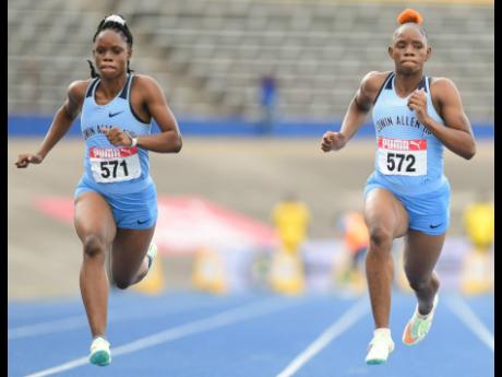 Credit: Gladstone Taylor Twins Tia (left) and Tina Clayton