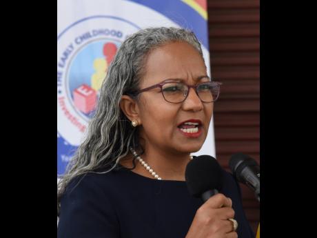 Colette Roberts Risden, permanent secretary in the Ministry of Labour and Social Security.