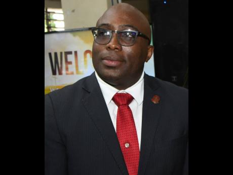 Leighton Johnson, principal of the Muschett High School in Trelawny.
