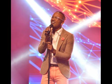 Brandon Williams during his exit performance.