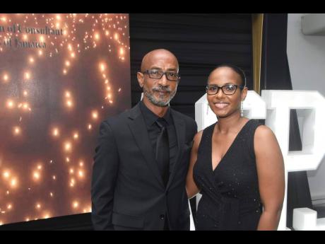 Brother-sister duo Milton Arthurs Jr  and Dr Melissa Arthurs pose for the camera. 