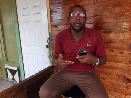 Robert Carr, the chief competition organiser and Denham Town data collection officer at the Jamaica Social Investment Fund.