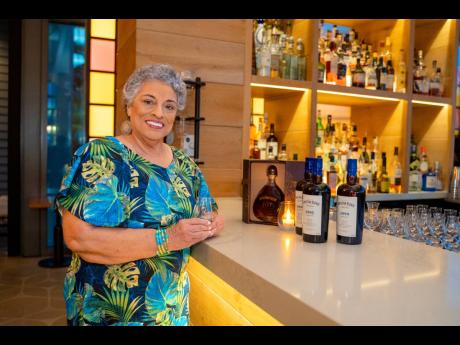 Master Blender Appleton Estate Jamaica Rum, Dr Joy Spence, at the launch of Decades in the Cayman Islands.