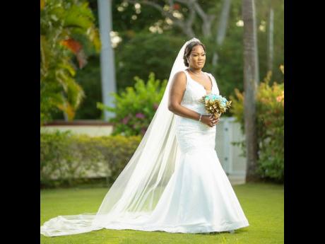 Walking down the grassy aisle, Venetia Shepherd was in a positive yet pensive mood as she prepared to become Mrs Thomas. 