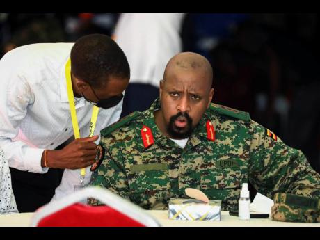 Muhoozi Kainerugaba, son of Uganda’s President Yoweri Museveni.