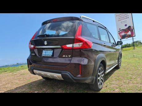 Credit: Kareem LaTouche Ultrasonic sensors in the rear bumper detect obstacles while the driver is reversing the vehicle.