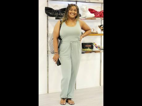 Credit: Stephanie Lyew Make-up artist Sarah McKenzie was ready to engage in some retail therapy.