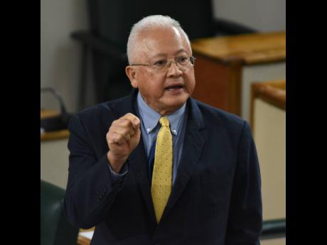 Delroy Chuck, minister of justice 