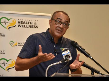 Health and Wellness Minister Dr Chrisopher Tufton.
