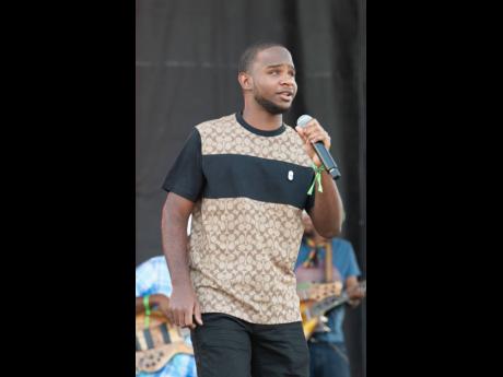 Nigy Boy performing at Jerk Fest.