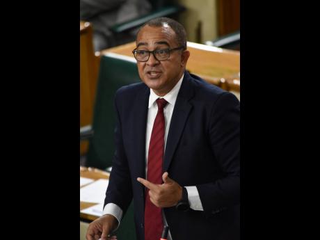 Dr Christopher Tufton, Minister of Health and Wellness.
