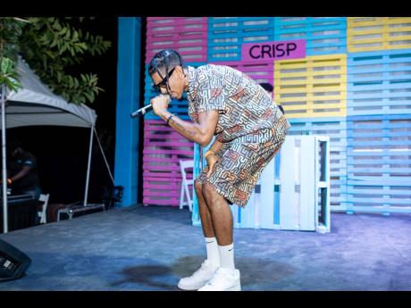 Credit: Contributed Recording artiste Zac Jone$ was the highlight of CRISP with his performance.