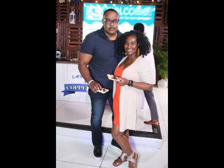 Credit: Oneil Grant Photography Garfield and Lecia-Gaye Taylor did a Pork Palooza date night.