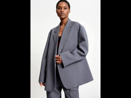 Aurelie Giraud in The Frankie Shop’s Bea blazer.