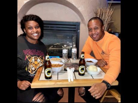 Dermot and Tashianna Blake in happier times. The husband was sentenced to life for his wife’s murder.