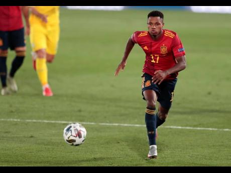 Credit: AP Spain’s Ansu Fati