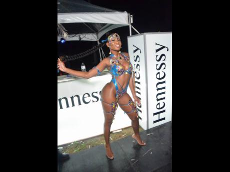 Credit: Contributed Rianna Scott is more than happy to show off her Hard Candy design by Shanel Gomes.